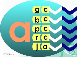 g   a


     a
                 b   a
                 p   a
                 r   a
                 j   a
www.saujana.sg
 