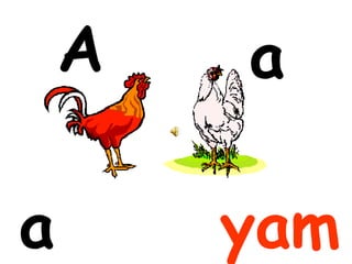 A   a

a       yam
 