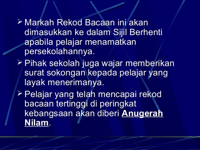 Bacaan nilam