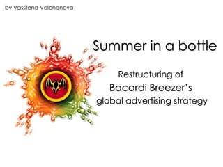 Summer in a bottle Restructuring of  Bacardi Breezer’s   global advertising strategy by Vassilena Valchanova 