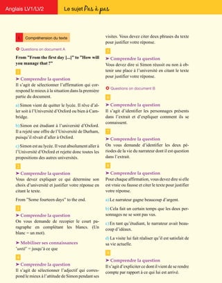 Bac Blanc Terminale A1 Anglais 1