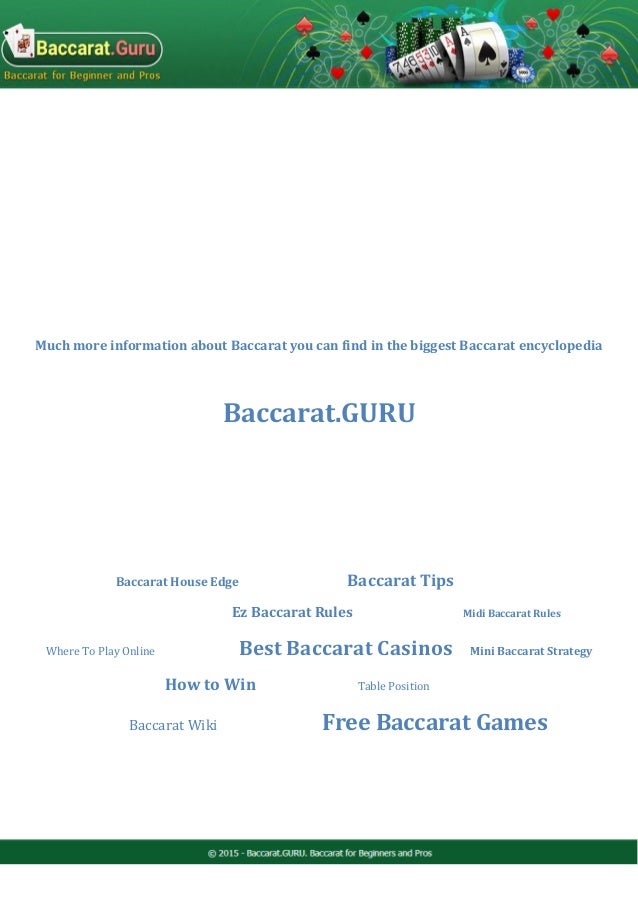 Baccarat Baccarat