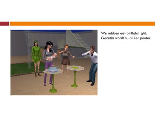We hebben een birthday girl.
Godetia wordt nu al een peuter.
 