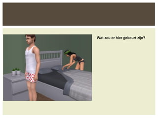 Wat zou er hier gebeurt zijn?
 