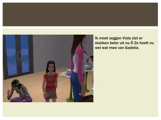Ik moet zeggen Viola ziet er
stukken beter uit nu Ö Ze heeft nu
wel wat mee van Godetia.
 