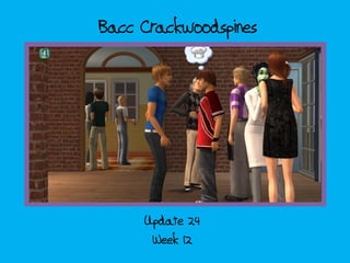 Bacc Crackwoodspines
Week 12
Update 24
 