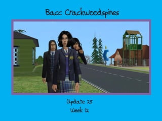 Bacc Crackwoodspines
Week 12
Update 25
 