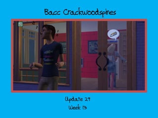 Bacc Crackwoodspines
Week 13
Update 29
 