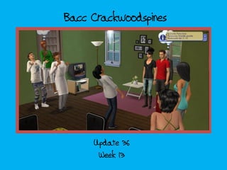 Bacc Crackwoodspines

Update 36
Week 13

 