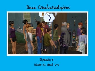 Bacc Crackwoodspines




      Update 8
   Week 10, deel 2-5
 