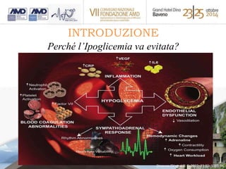 INTRODUZIONE 
Perché l’Ipoglicemia va evitata? 
Desouza CV et al D. C. 2010; 33 (6): 1389-94 
 