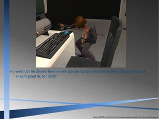 Hij weet dat hij daarna heerlijk een poosje op zijn viool kan spelen. Dat jochie wordt
er echt goed in, tof toch?

 