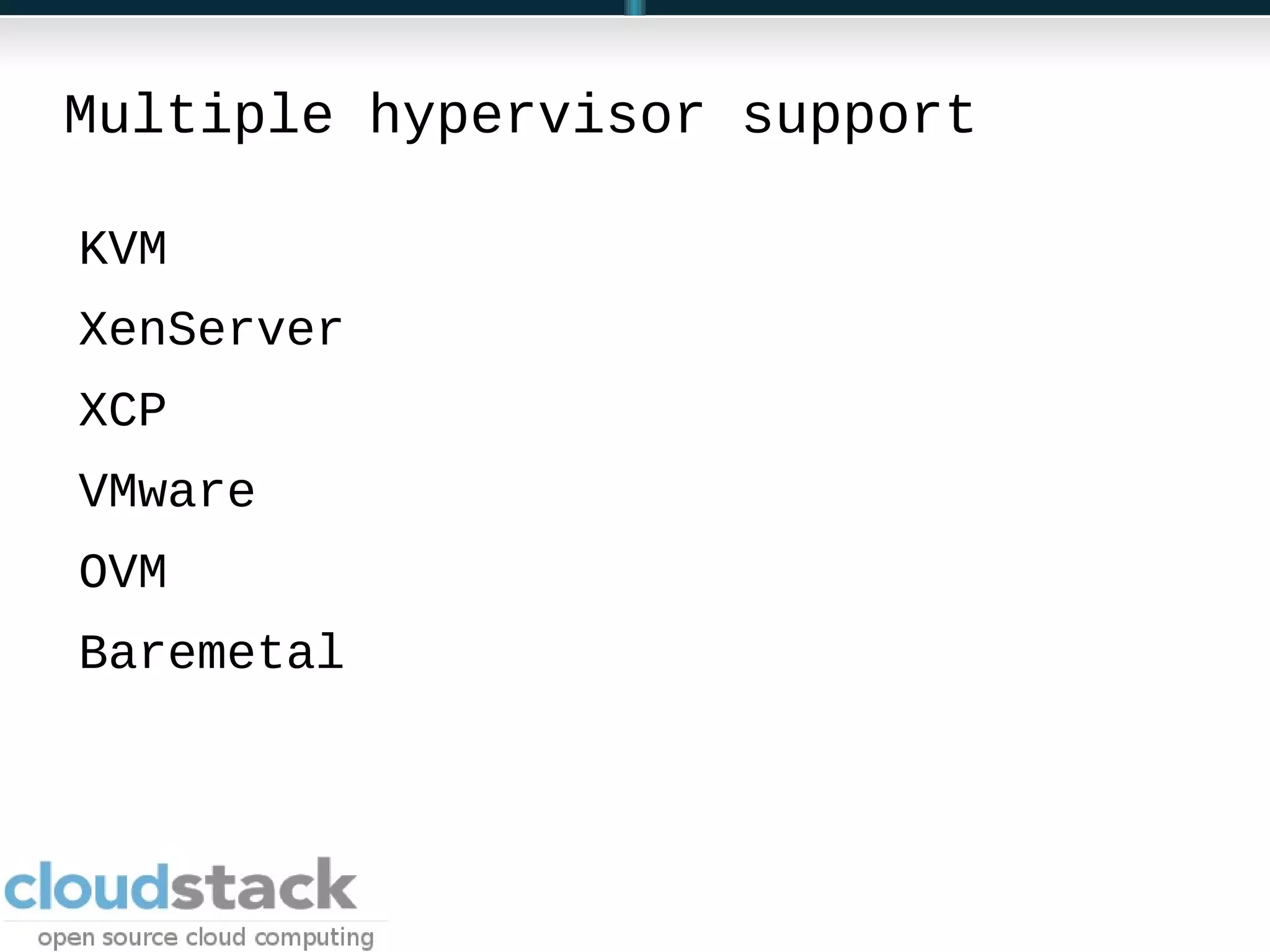 What kind of clouds? SaaS 