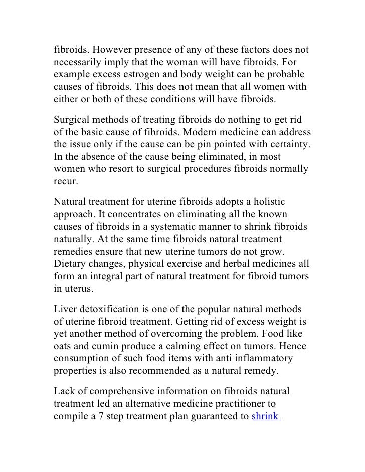 Natural Methods To Get Rid Of Fibroids Natural Methods To Get Rid Of Fibroids
