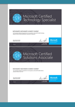 Mohamed sharaf C.V (2)