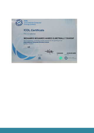 Mohamed sharaf C.V (2)