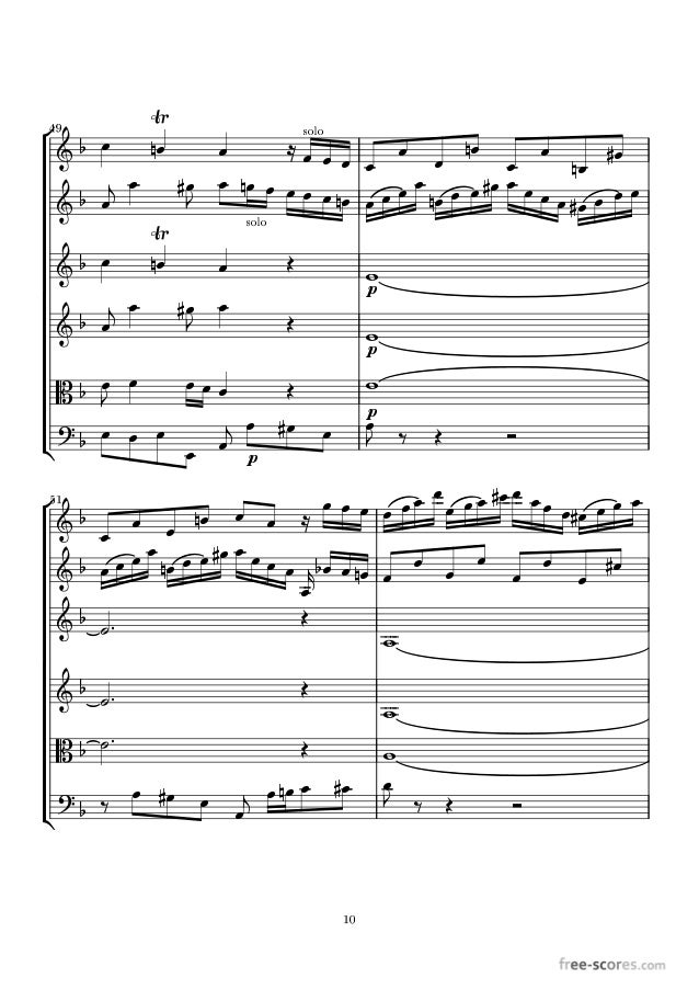 Bach Bwv 1043 Concerto For Two Violins Bach Bwv 1043 Concerto For Two Violins