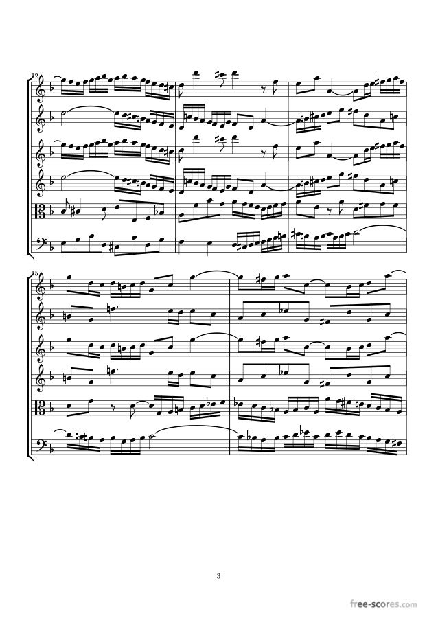 Bach Bwv 1043 Concerto For Two Violins