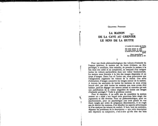 Bachelard   la poétique de l espace