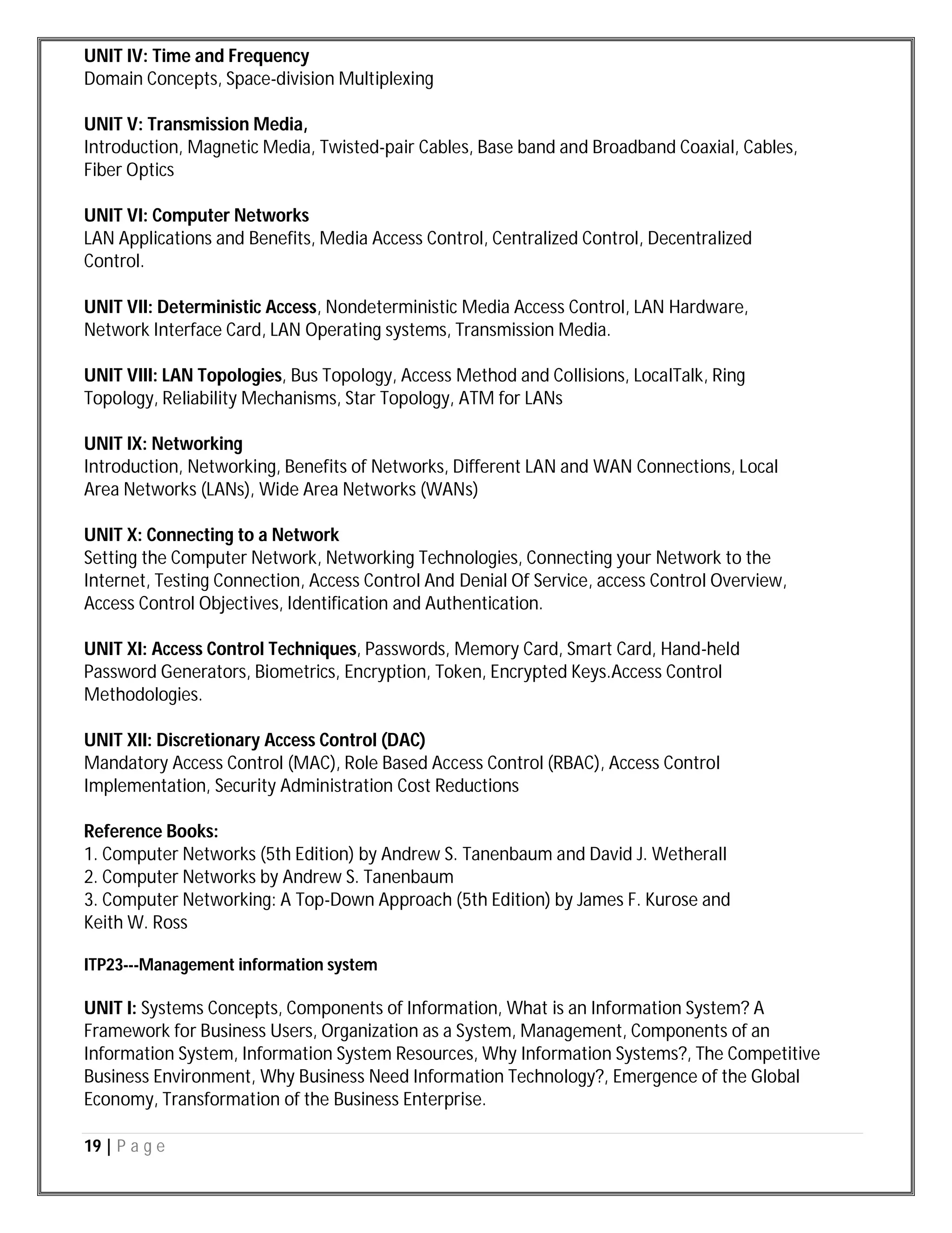 Bachelor of science in information technology- B.Sc-IT | PDF