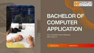 Bachelor of Computer Application: The Complete Guide for Class 12 ...