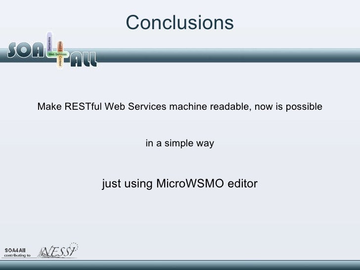 Restful web service thesis