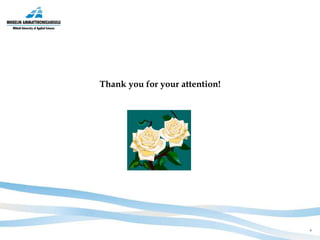 Thank you for your attention! 