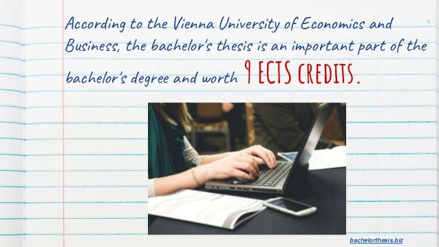 Write my bachelor thesis