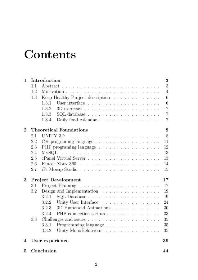 technical analysis bachelor thesis