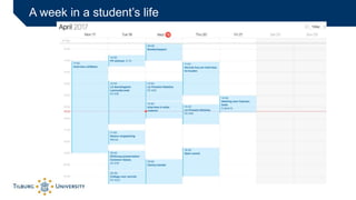 A week in a student’s life
 