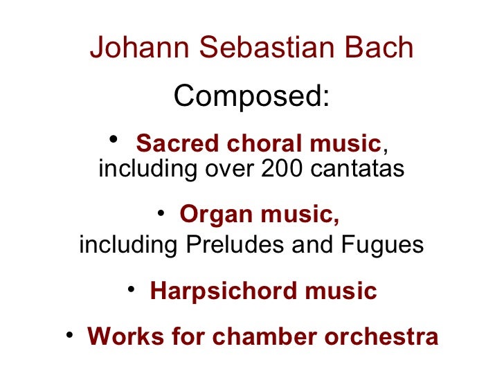 bach handel vivaldi js bach famous works