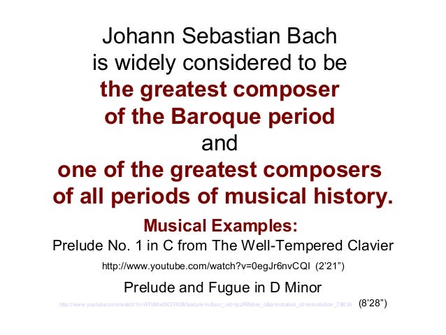 Compare And Contrast Bach And Handel