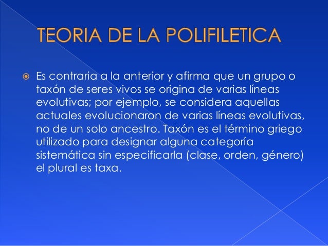 Descubre la Teoría Polifilética: La Clave para Comprender la Evolución de las Especies_teorias Teoria polifiletica_teorias