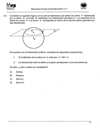 Bachillerato técnicos setiembre 2017