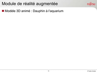 Module de réalité augmentée Modèle 3D animé : Dauphin à l’aquarium 