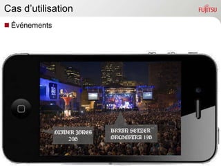 Cas d’utilisation Événements BRIAN SETZER  ORCHESTRA  19H OLIVER JONES 20H 