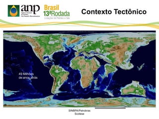 49 Milhões
de anos atrás
Contexto Tectônico
SINBPA/Petrobras
Scotese
 