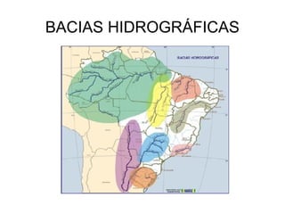 BACIAS HIDROGRÁFICAS
 