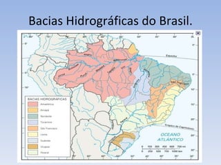 Bacias Hidrográficas do Brasil. 