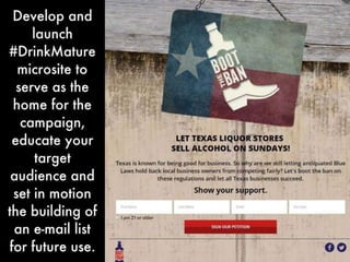 Back arrow.pngs campaign recomendations