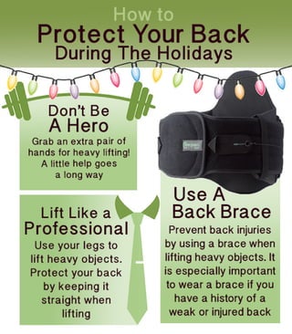 Protect Your Back during Holidays