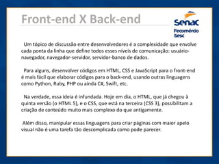 Back-End e Front-End para Desenvolvimento Web - GELVAZIO CAMARGO.pptx