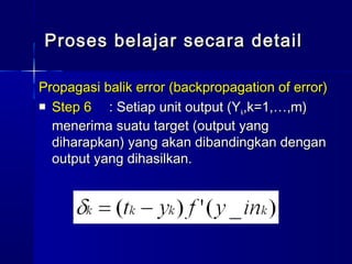 Back propagation | PPT