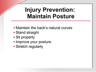 Back safety- | PPT