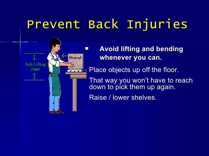 Back Safety Training