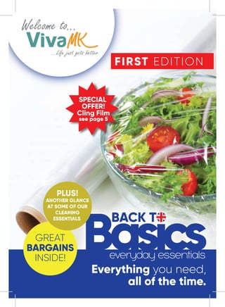 VivaMK Back To Basics Catalogue - Everyday Products at low prices