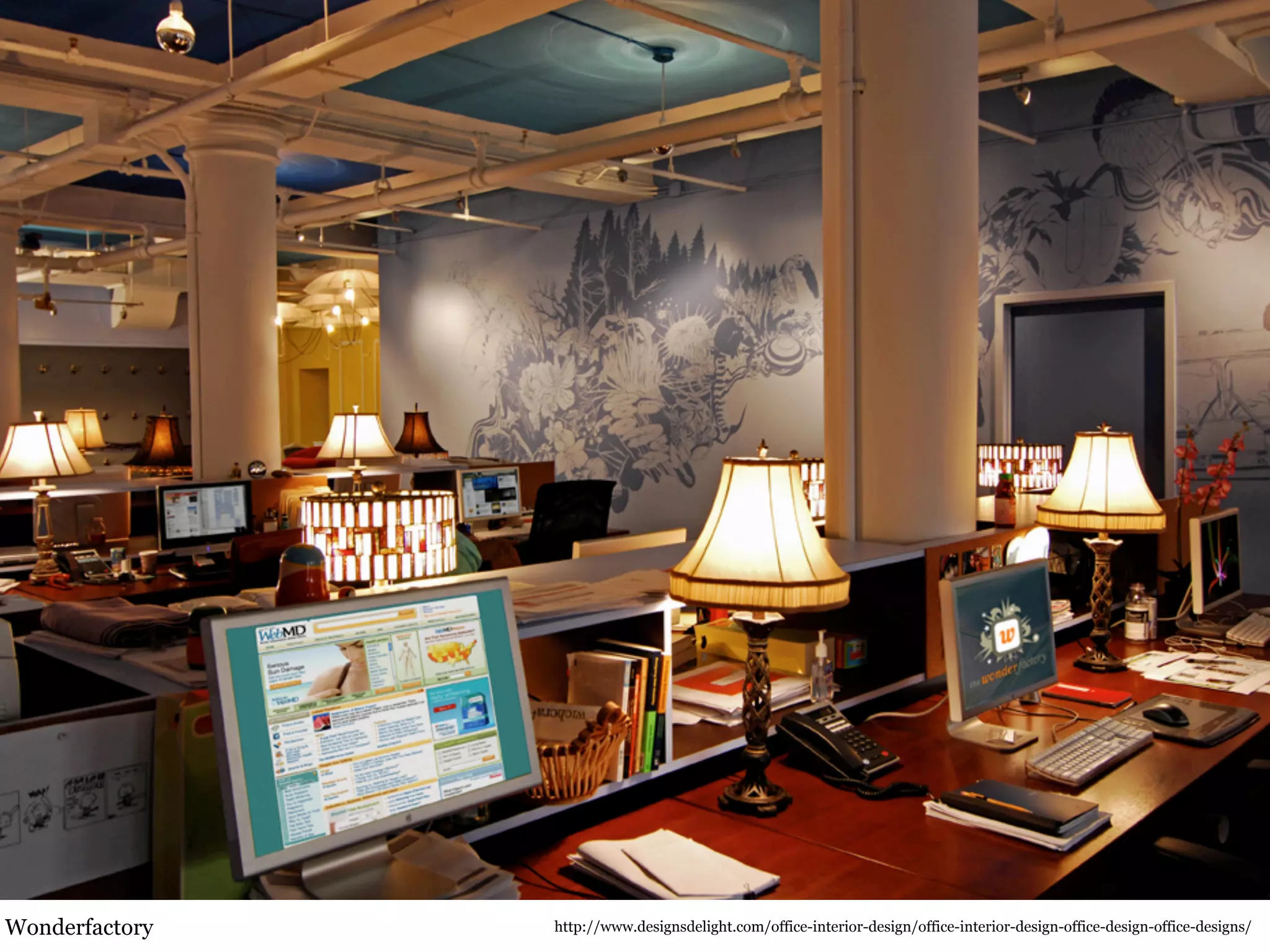 Wonderfactory   http://www.designsdelight.com/office-interior-design/office-interior-design-office-design-office-designs/
 