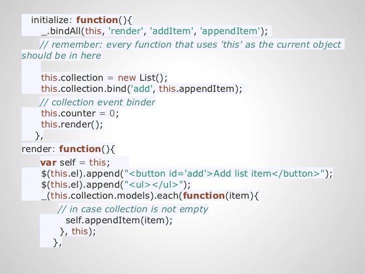 backbone js each backbone js each