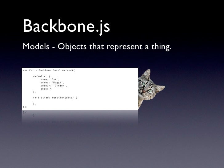 backbone js each