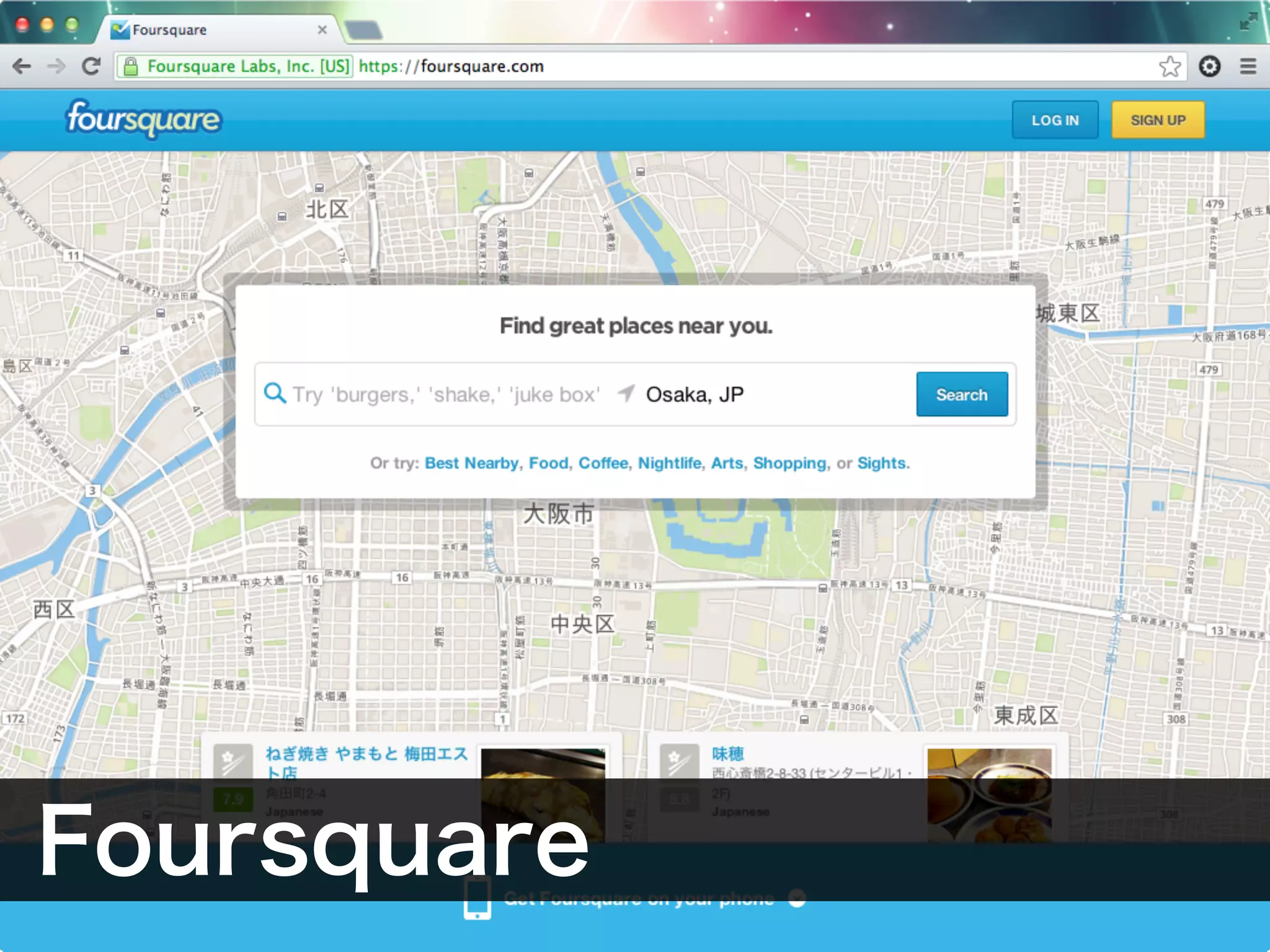 Foursquare
 